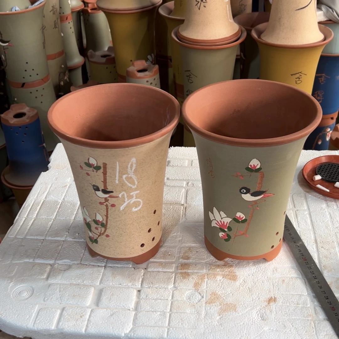 宜兴川阁紫砂花盆18/25