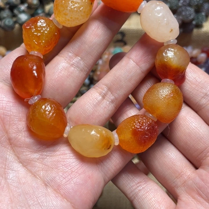 玛瑙/玉髓合金手链