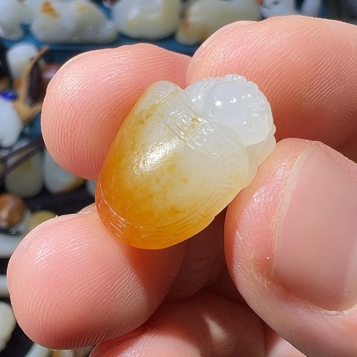 和田玉未镶嵌吊坠(不含链)