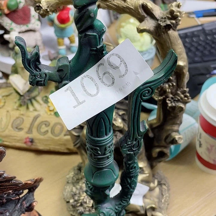 摆件喵*孤品老货微瑕瓷