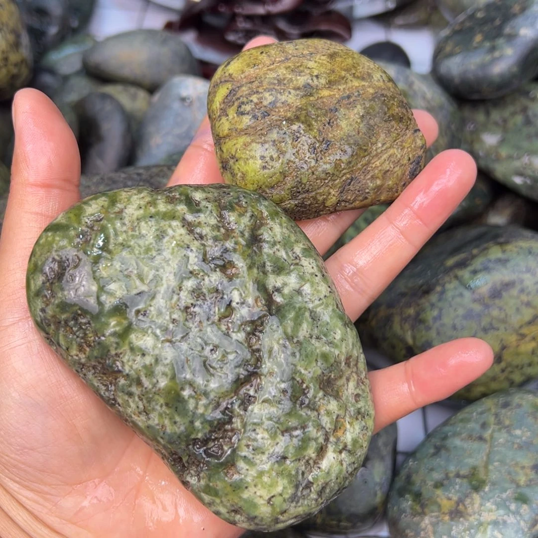 合金蛇纹石玉西藏藏玉药王石鸿****验