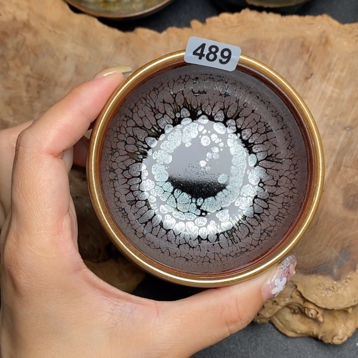 茶盏建窑建盏主人杯489
