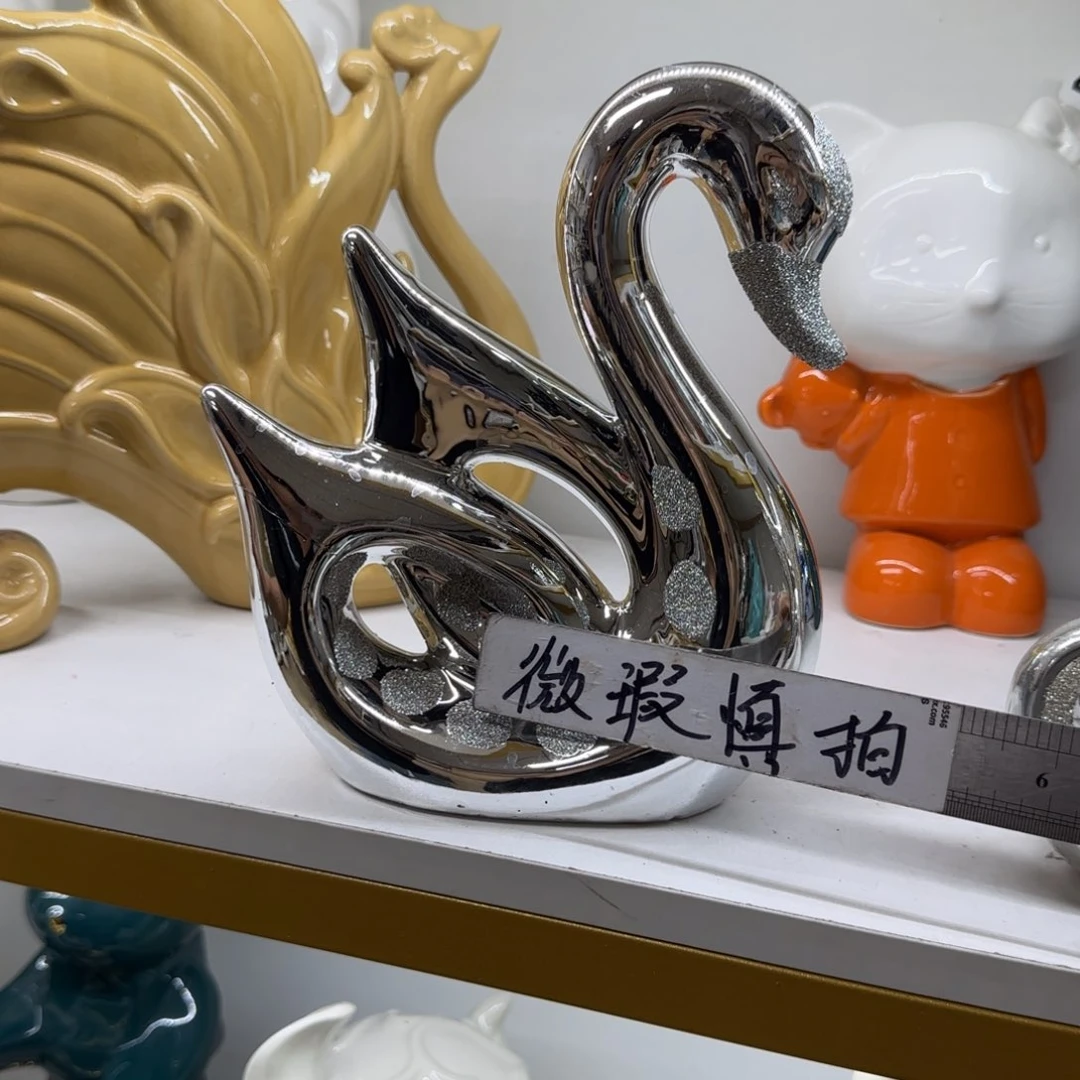 摆件微瑕陶瓷介意勿拍