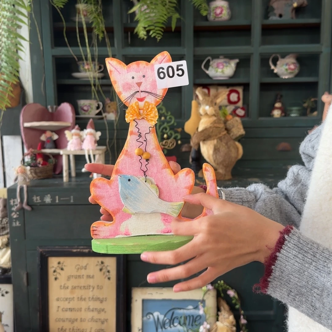 中古玩具老货默认微瑕损米介意勿拍猫摆件