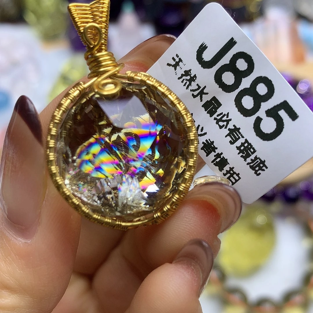水晶未镶嵌珠宝半成品