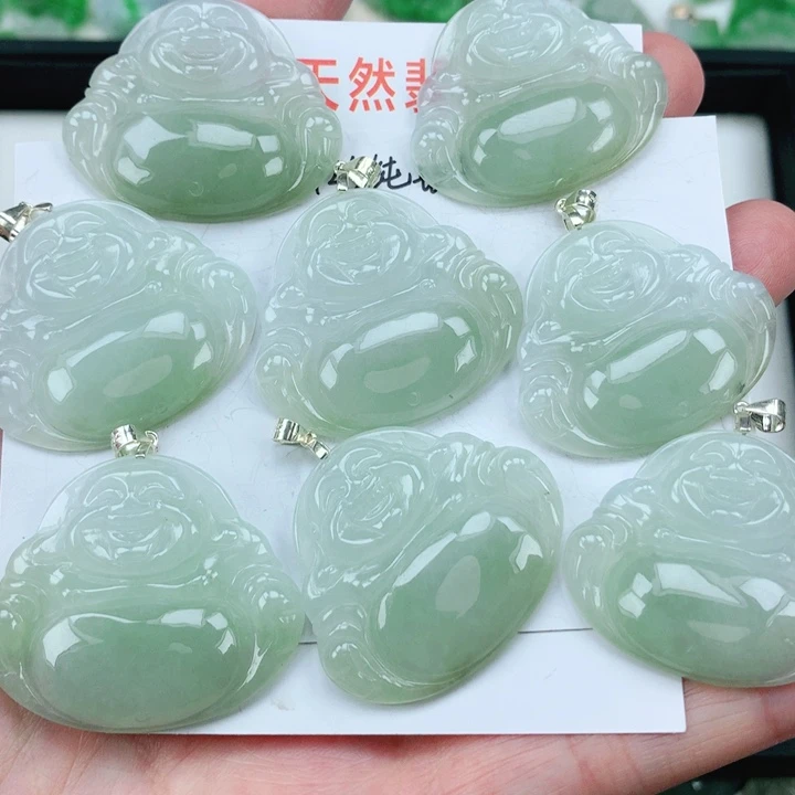 翡翠挂件银S925镶嵌多样性发其1