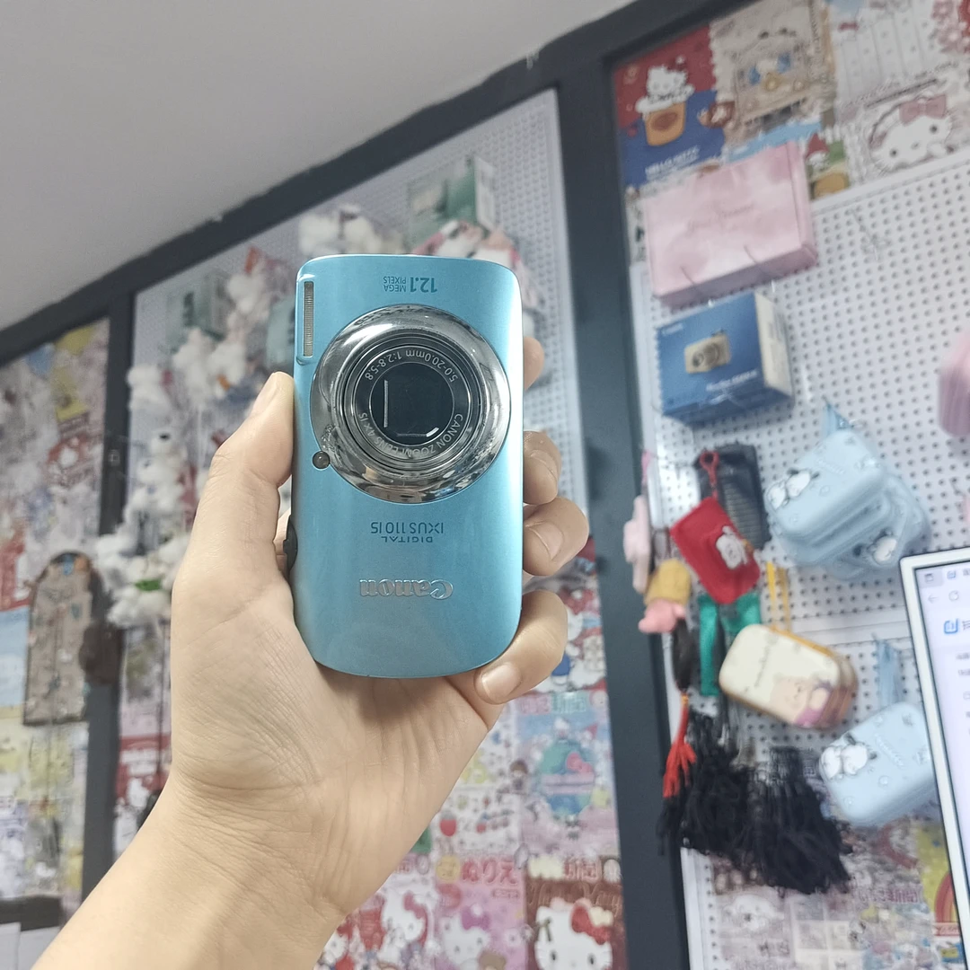 9新  佳能ixus110蓝色数码相机