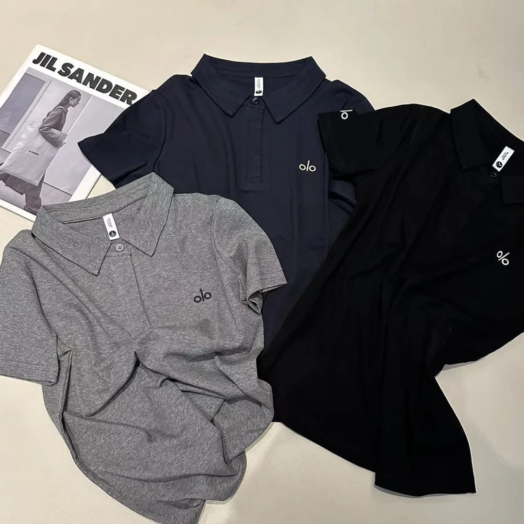 《优麦汇》Y5787春夏衬衫领设计感时尚百搭短袖显瘦上衣款女