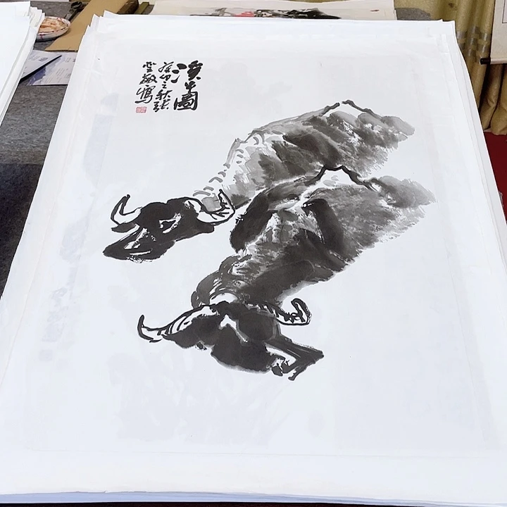 国画张圣敏先生纯手绘作品