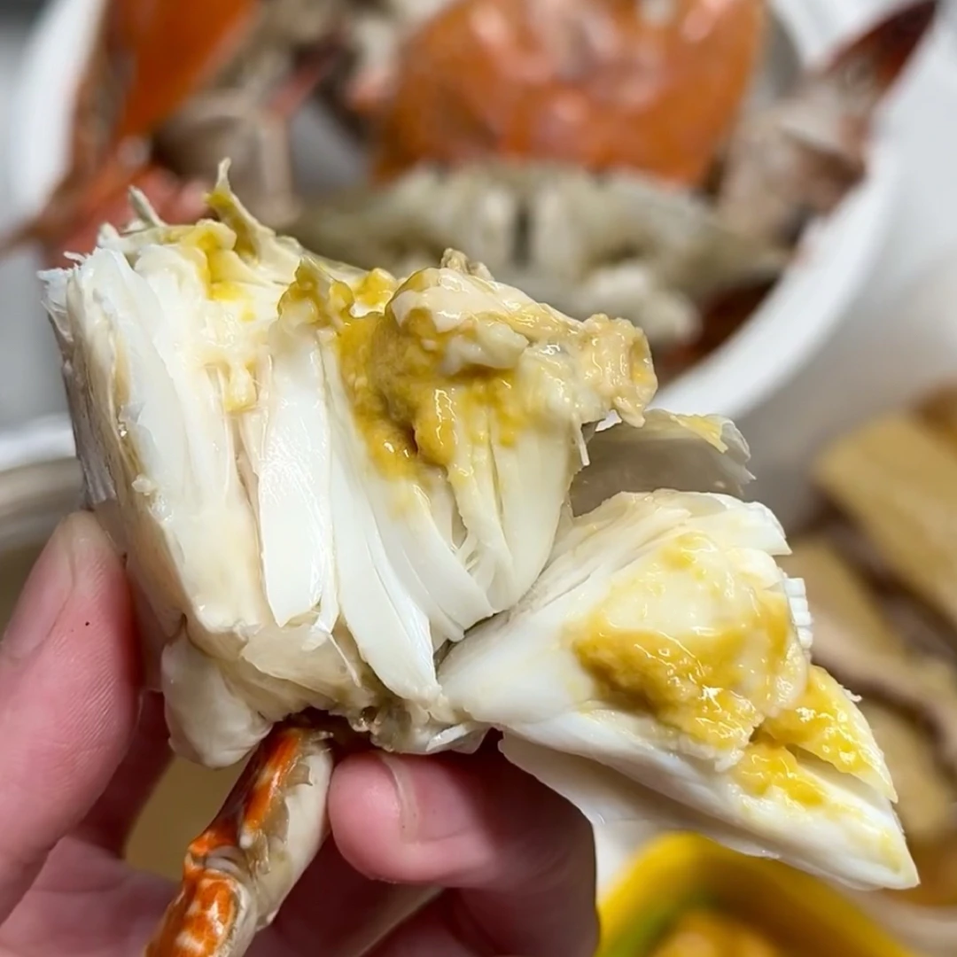 东港梭子公蟹母蟹姑娘蟹3-5斤保鲜不保活掉腿正常