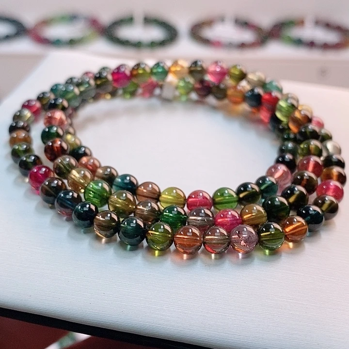 碧玺手链未镶嵌8号