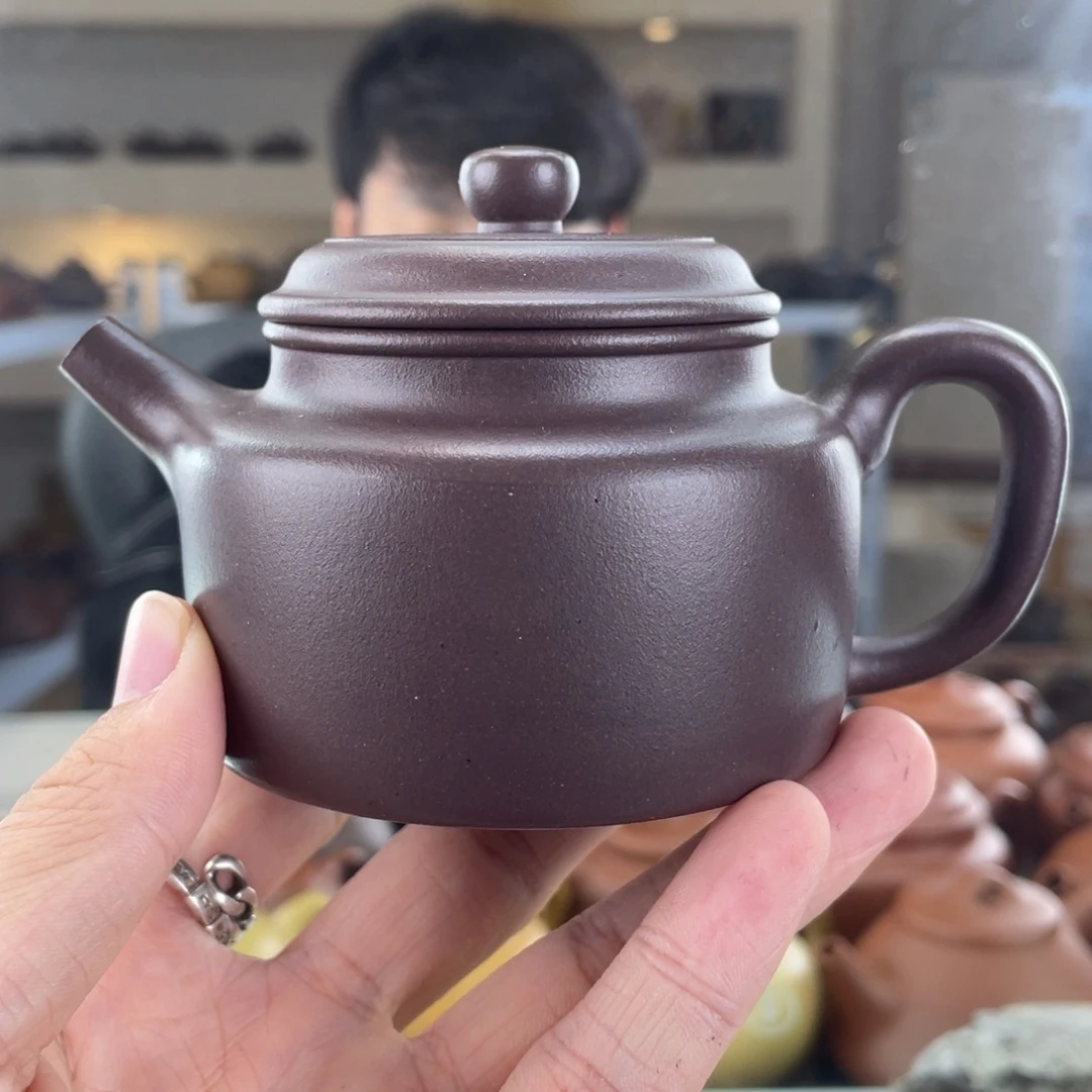 紫砂茶壶150cc老紫泥茶壶