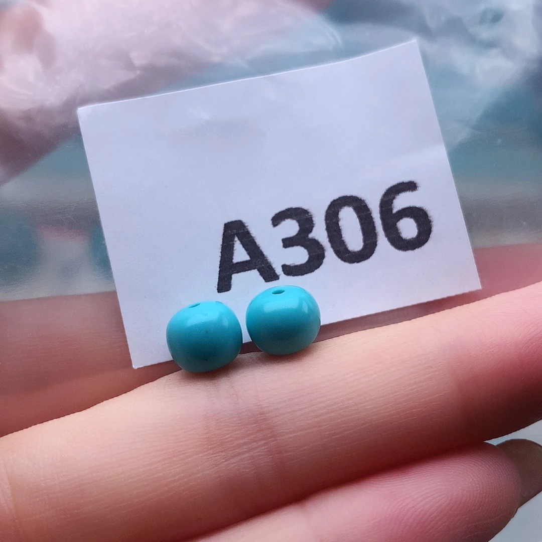 绿松石未镶嵌高瓷高色