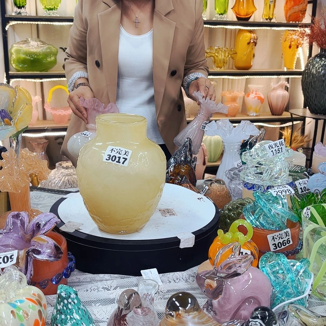 3017 家悦美居琉璃摆件不完美
