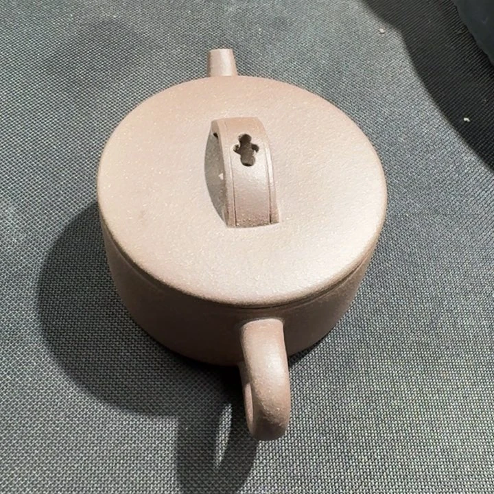 紫砂茶壶澄*紫泥汉瓦110cc无添加