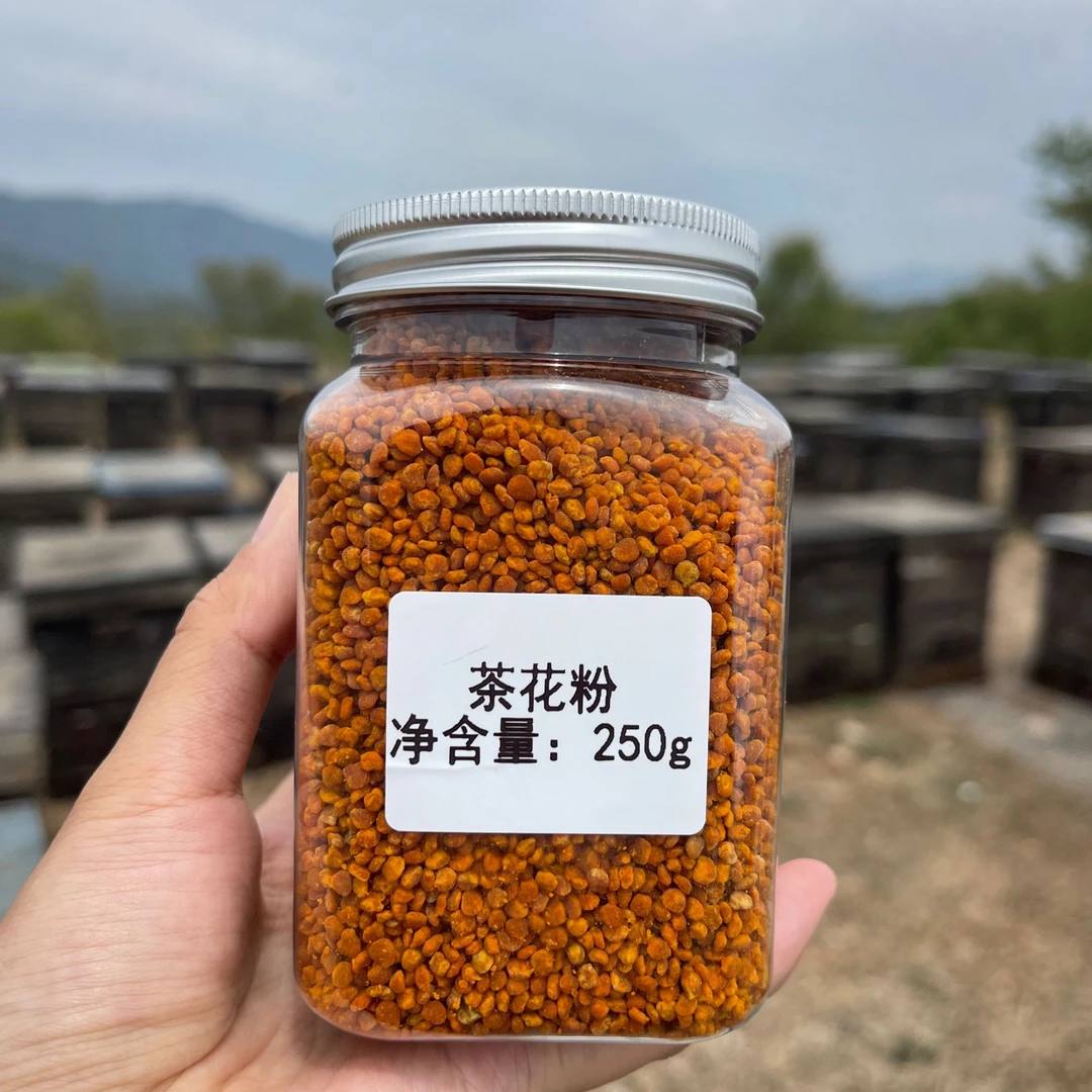 天然新鲜茶花粉蜂花粉