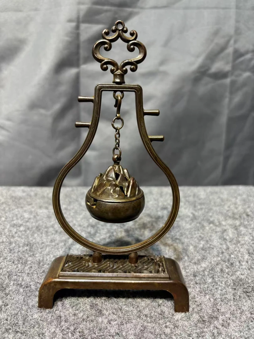 【闪购链接】172号铜琵琶挂件香炉摆件