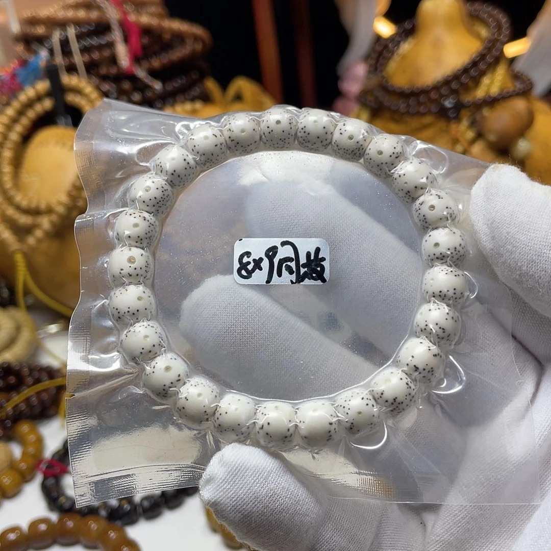 手串星月菩提8-9老型桶月朗星稀原生态