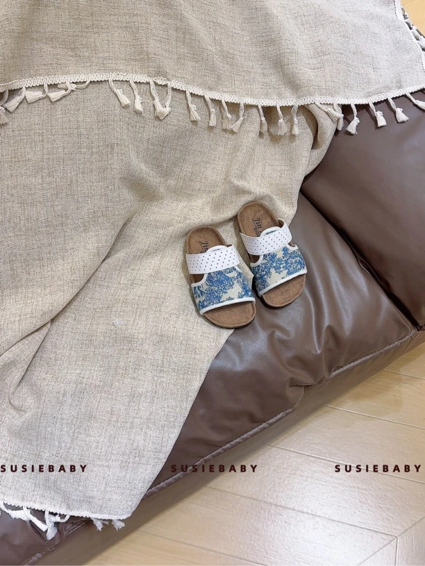 susiebaby 春夏季橡胶底超钎皮防滑防臭男女可穿超软超舒适凉拖鞋