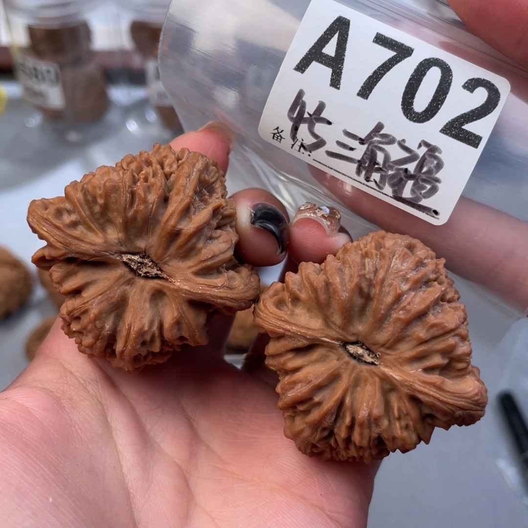 福***家核桃45全品南疆石文玩核桃