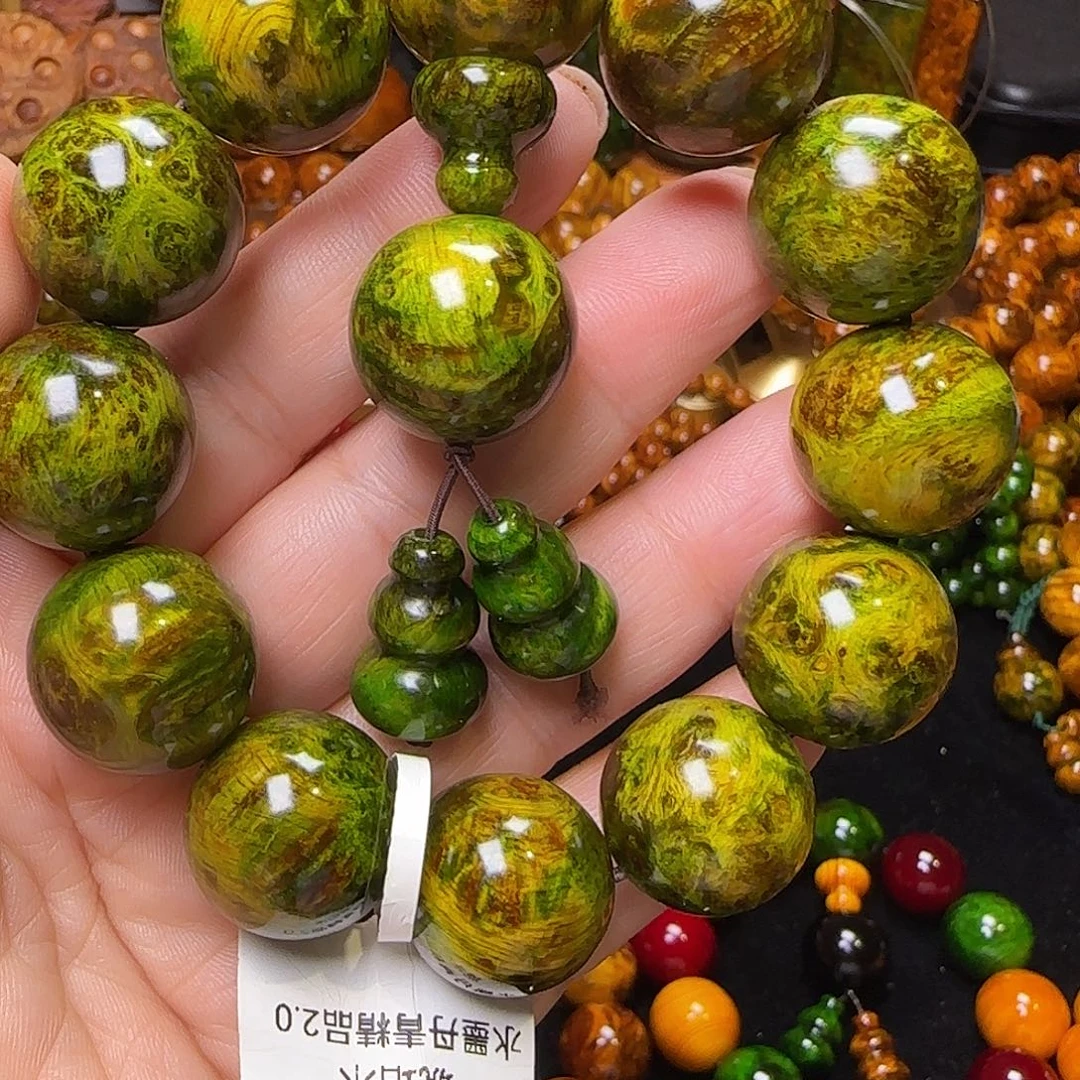 詩***肆木质类琥珀木水墨丹青火琉璃