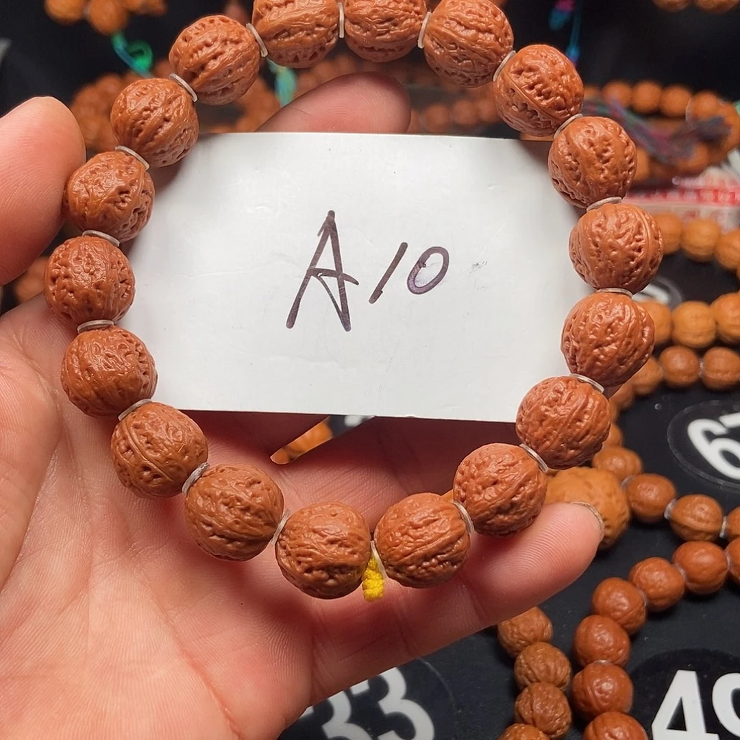 文玩核桃吊坠八棱15