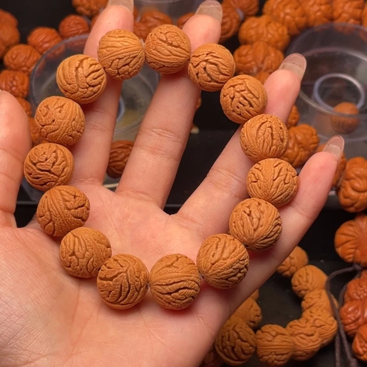 桃核吊坠龙纹桃核16