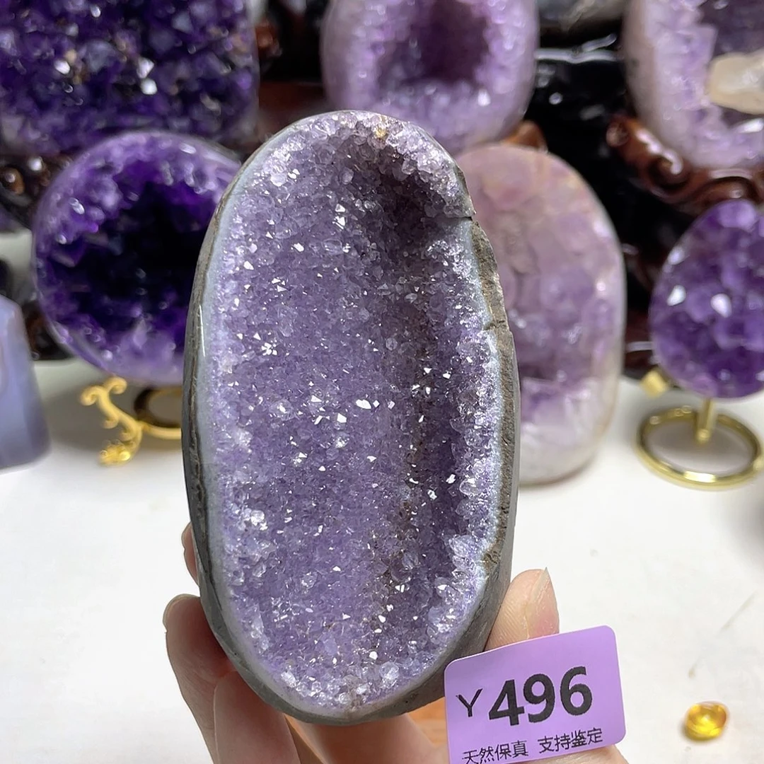 未镶嵌珠宝半成品紫晶