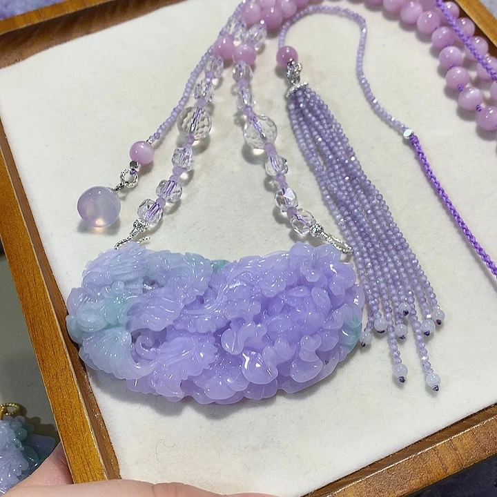 翡翠未镶嵌颈饰翡翠吊坠