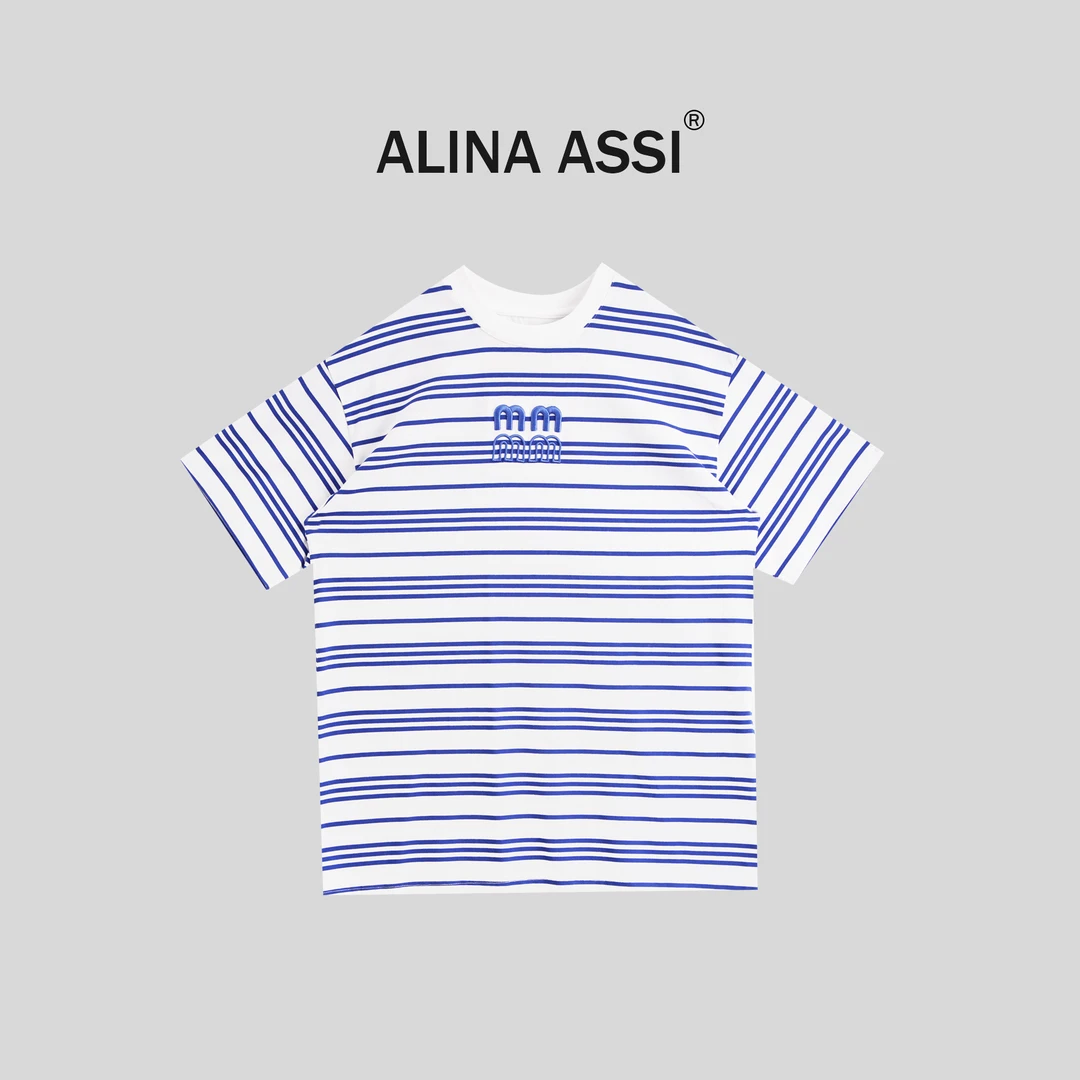 【球球】 2025新款百搭时尚T恤简约显瘦宽松短袖上衣YMW142