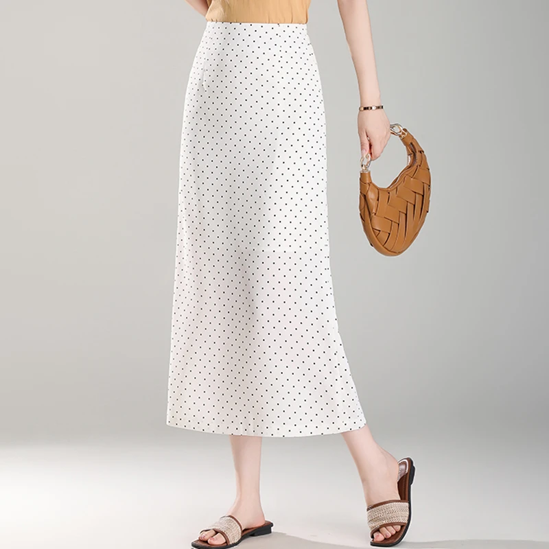 休闲中长款轻奢洋气半身裙女2025夏季新款气质高腰显瘦正品包臀裙