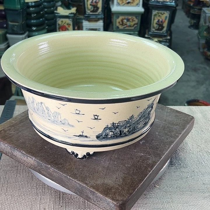 泳坤堂石湾盆陶瓷