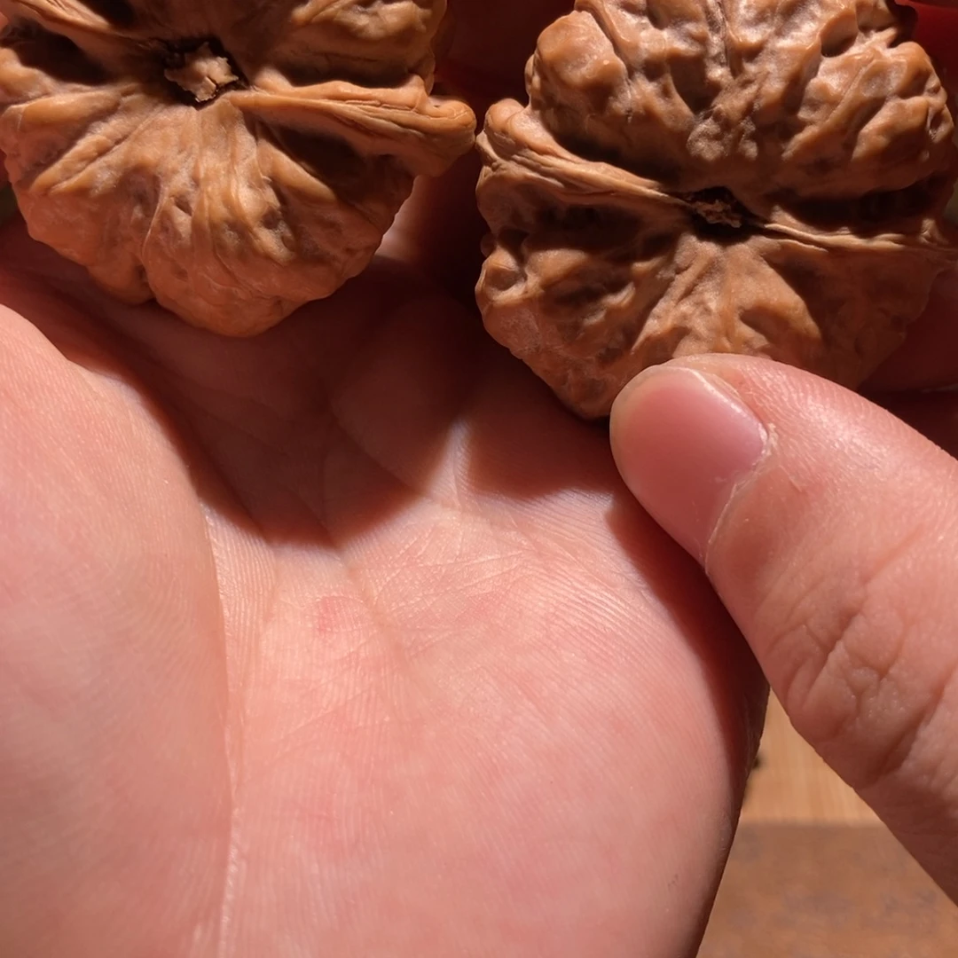 仁***妹吊坠文玩核桃蛤蟆头D27