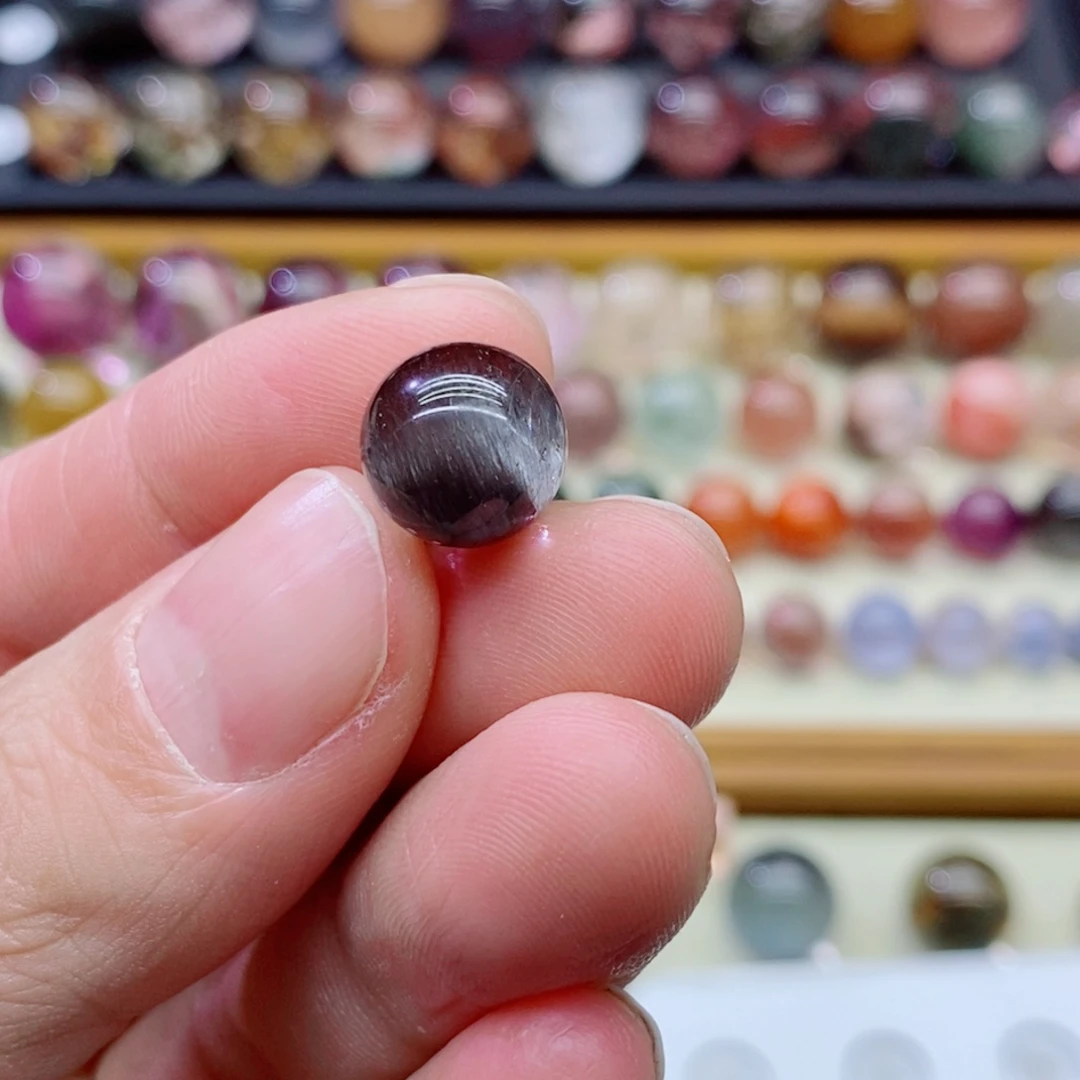 ****喔水晶珠宝半成品未镶嵌定制打孔不退换