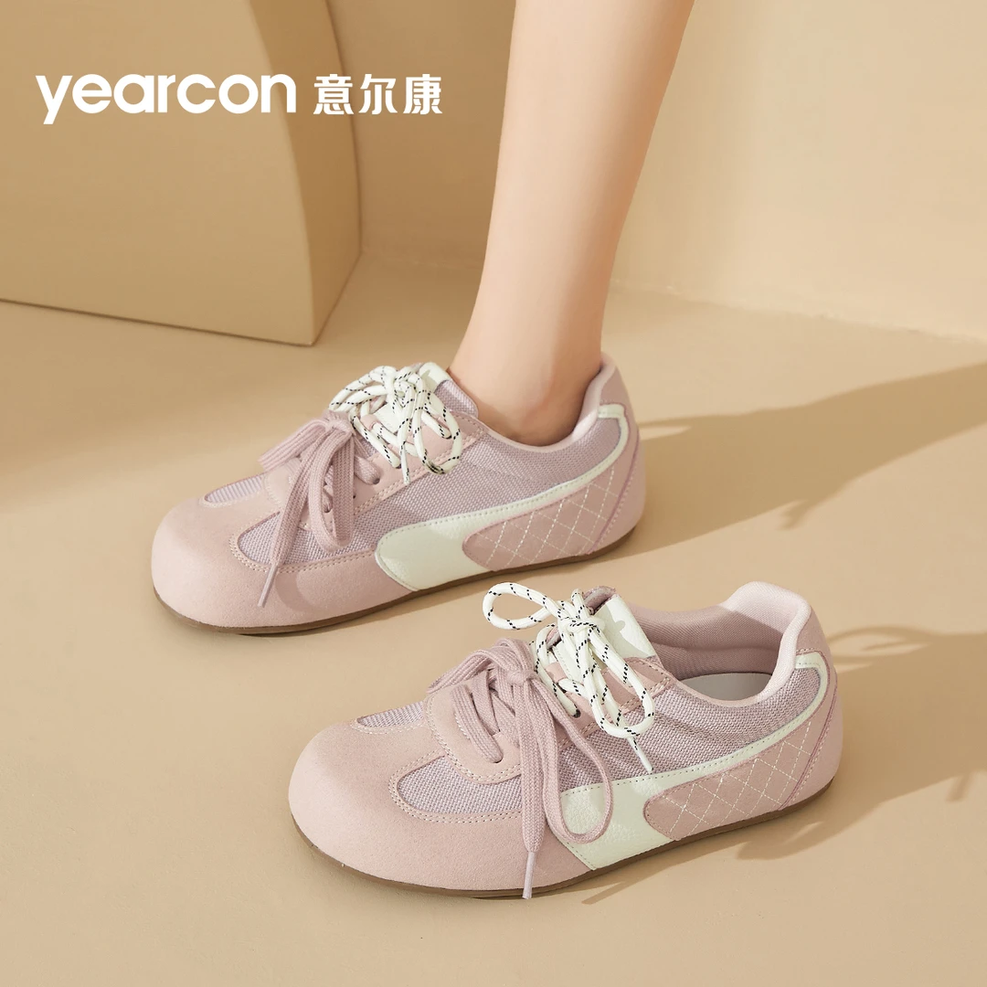 意尔康阿甘德训鞋女2025夏新款爆款百搭舒适休闲鞋透气防臭女鞋