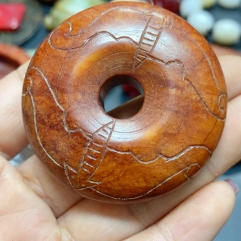 紫金钵盂菩提吊坠