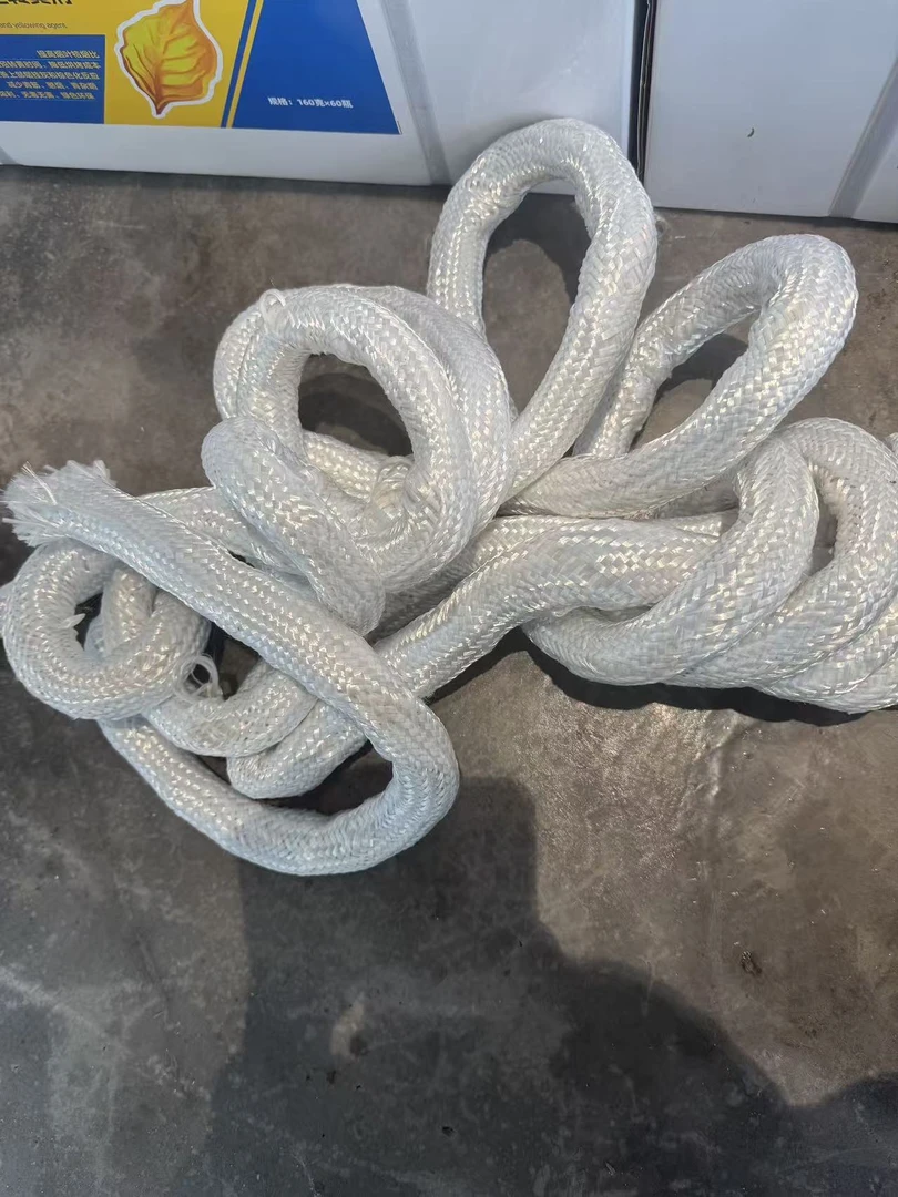 陶瓷纤维盘根耐高温耐火含钢丝工业炉窖家用锅炉门烤箱石棉密封绳