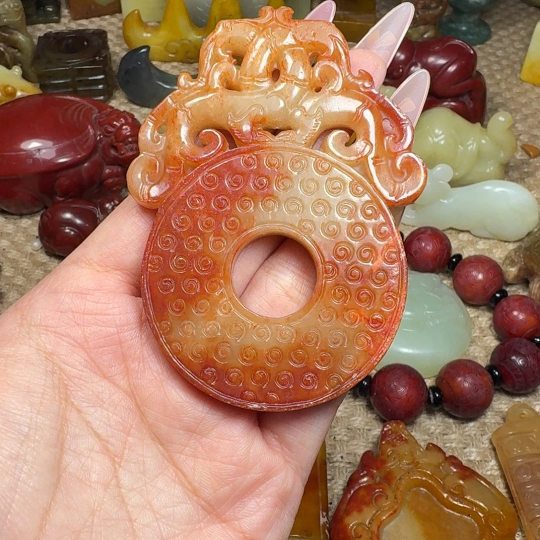 白玉菩提吊坠挂件