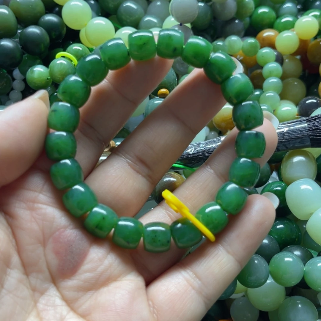 和田玉手链未镶嵌