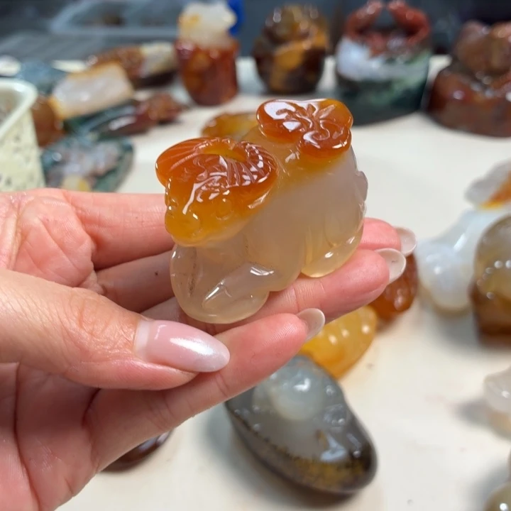 未镶嵌吊坠(不含链)玛瑙/玉髓