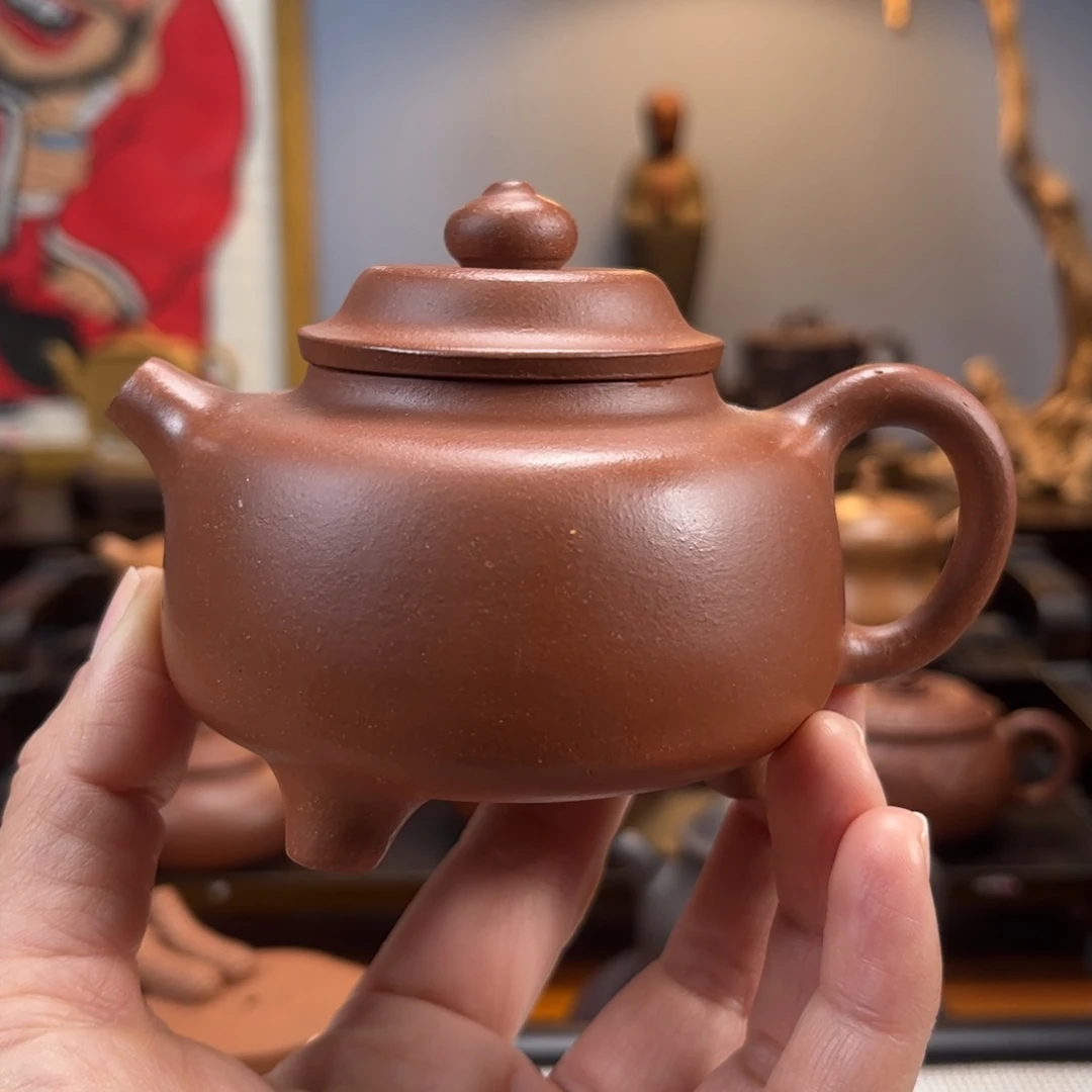 紫砂茶具半手工制作