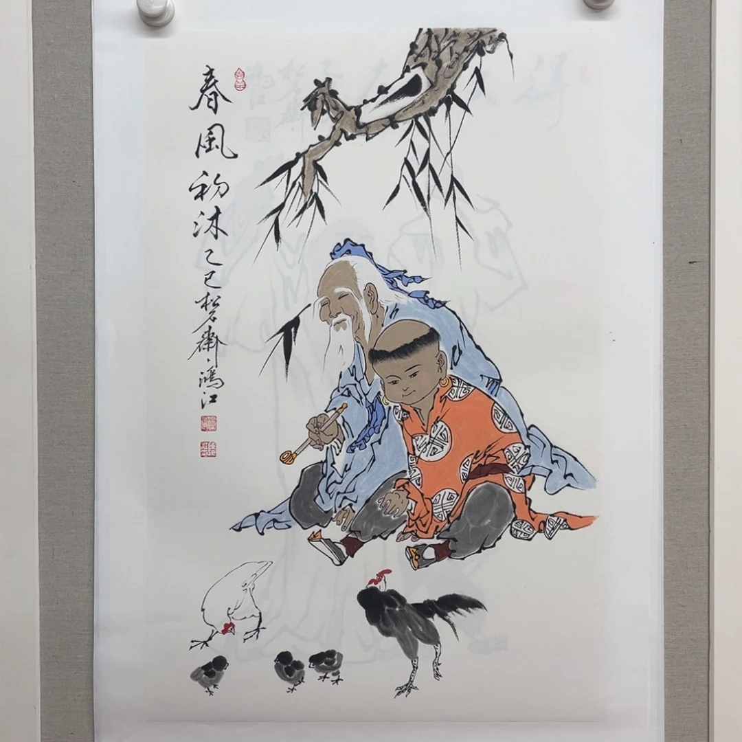 国画陈鸿江老师作品