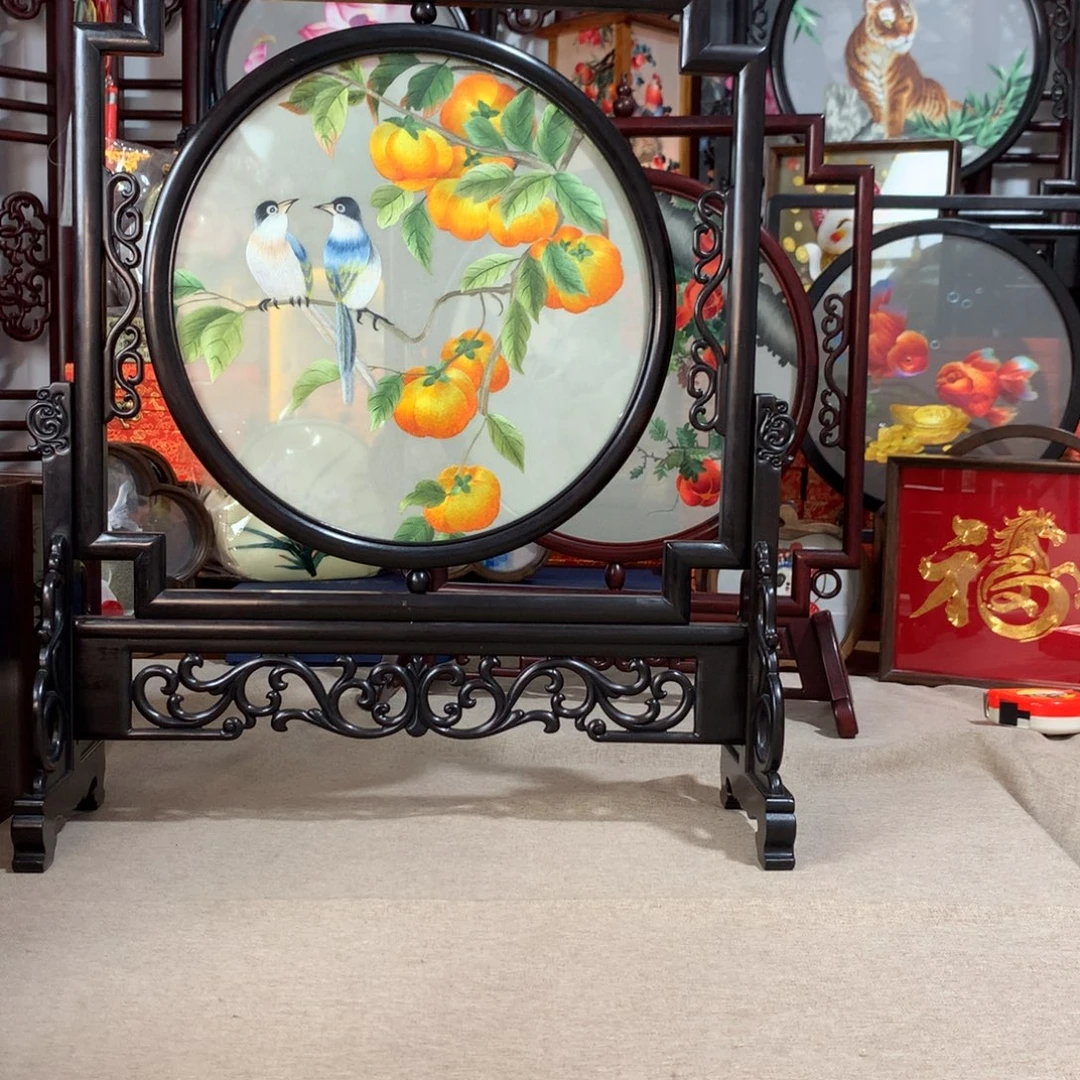 福***佑木苏绣精品推荐给朋友