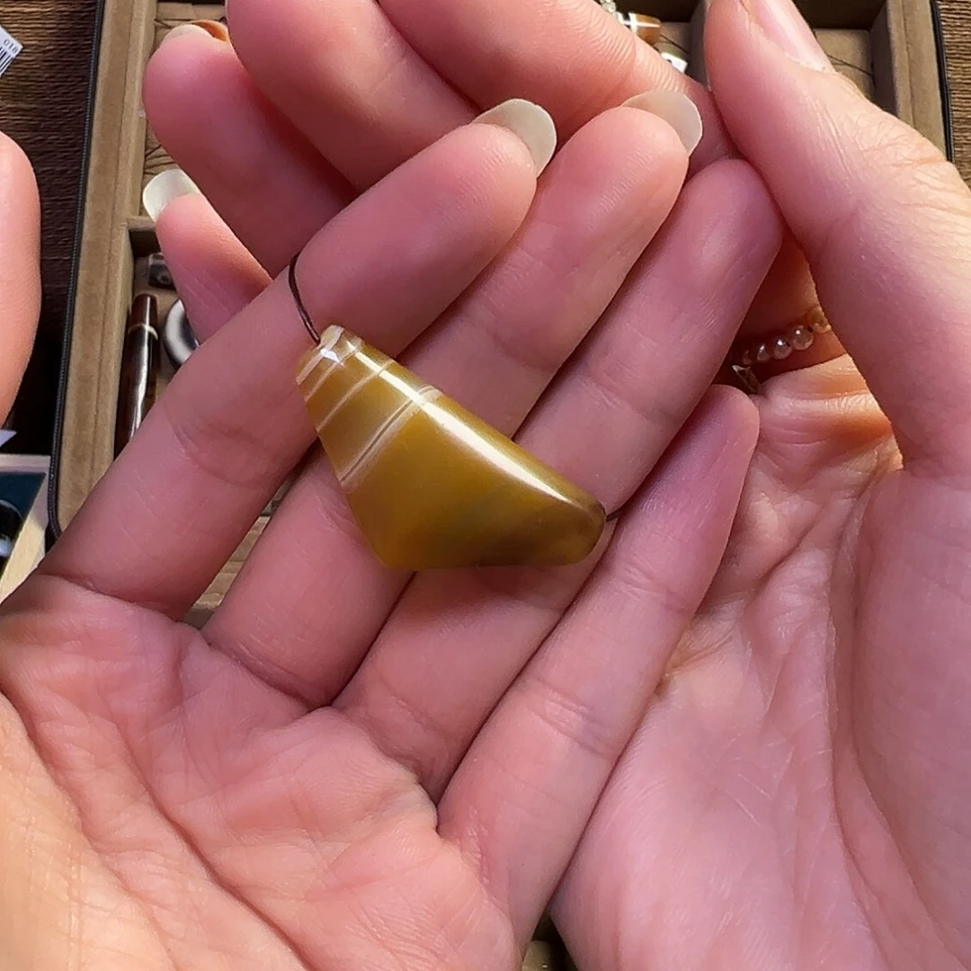 石英石纯铜锁骨链