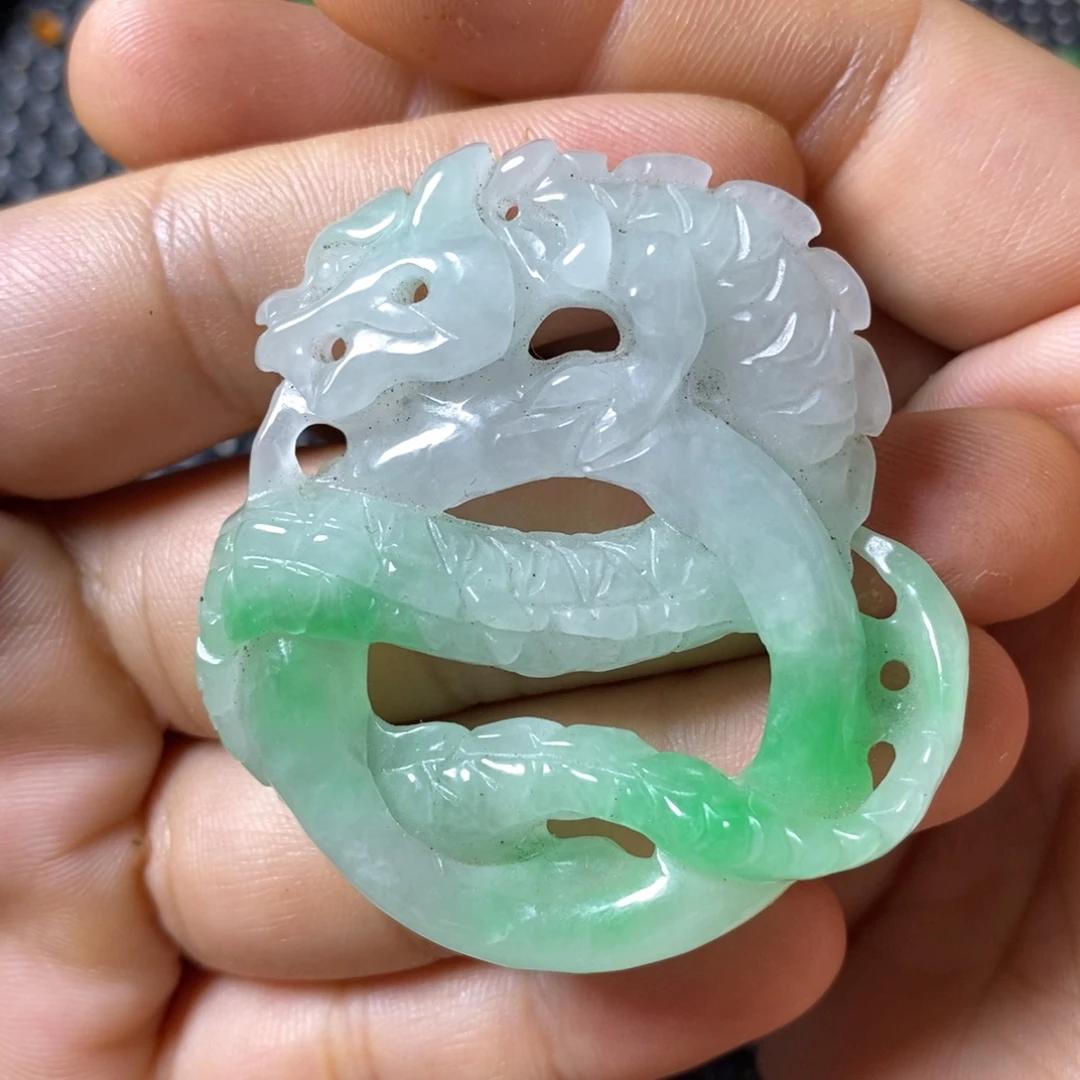 吊坠白玉菩提摆件