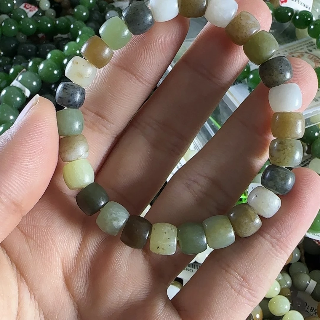 和田玉手链未镶嵌257