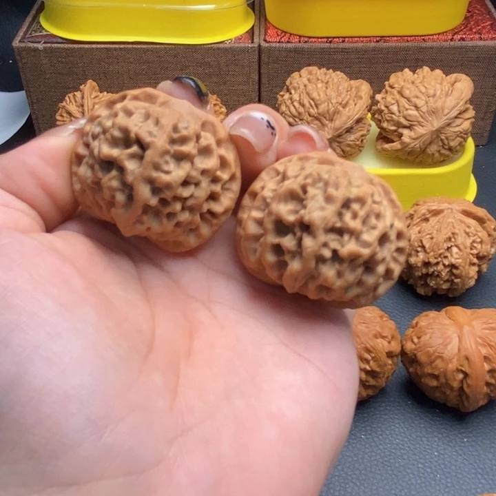 嘉***运把件文玩核桃711秦闷37全品