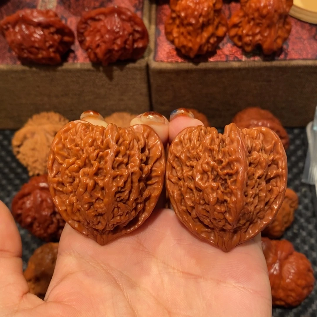 吊坠文玩核桃40.5满天星，0644