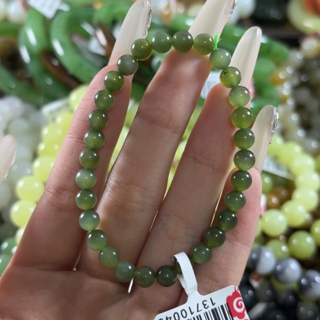 和田玉未镶嵌手链253