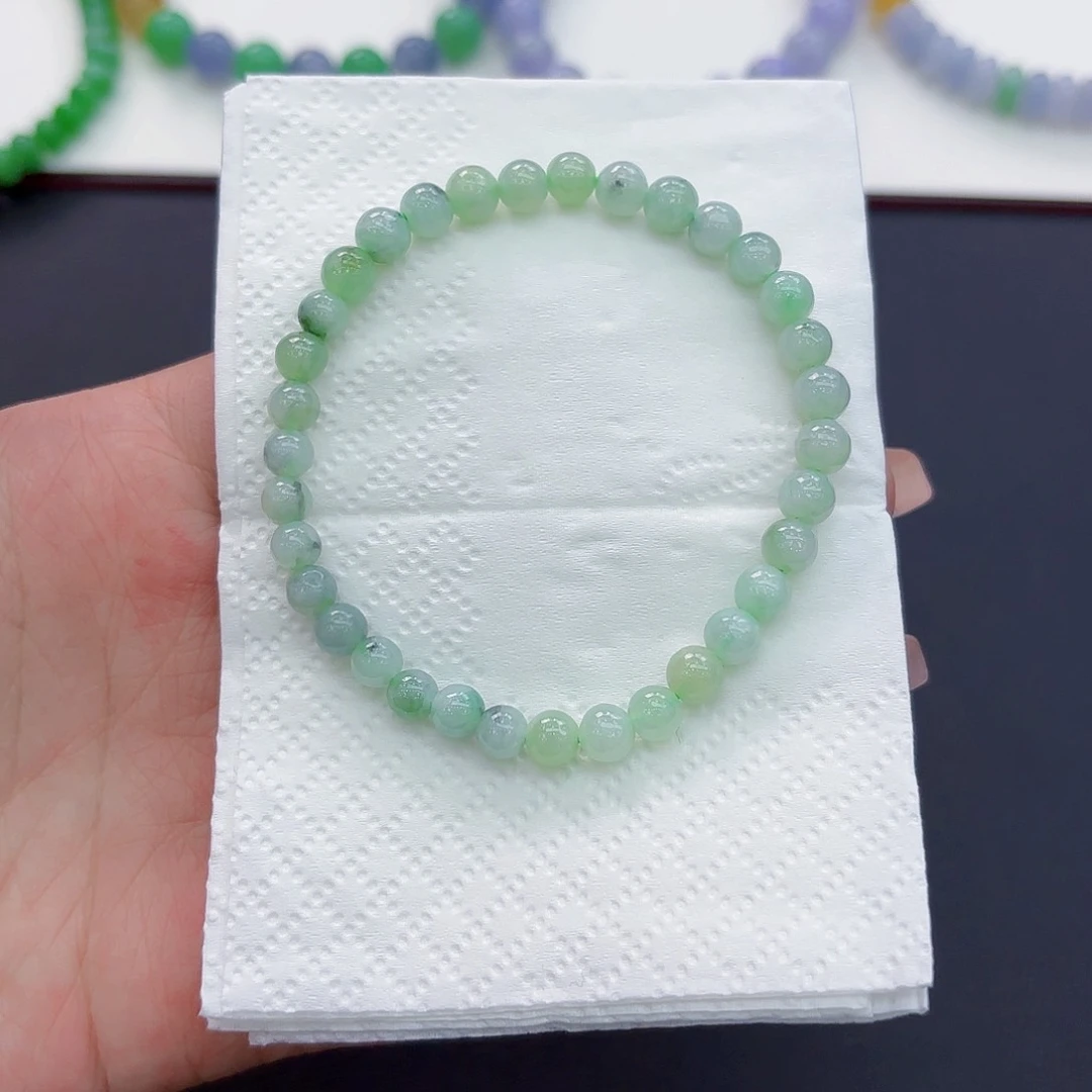 翡翠手串未镶嵌手串